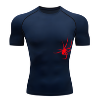Navy & Red