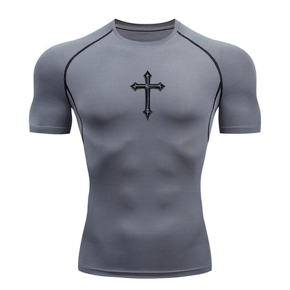 Roman Cross - Compression Shirt