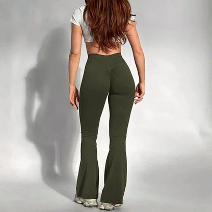 Revena™ “SculptFlare” Luxe High-Waist Butt-Lifting Leggings
