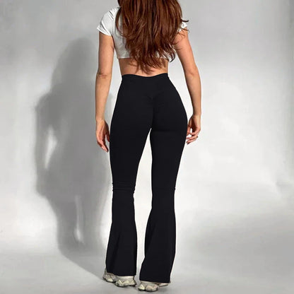 Revena™ “SculptFlare” Luxe High-Waist Butt-Lifting Leggings