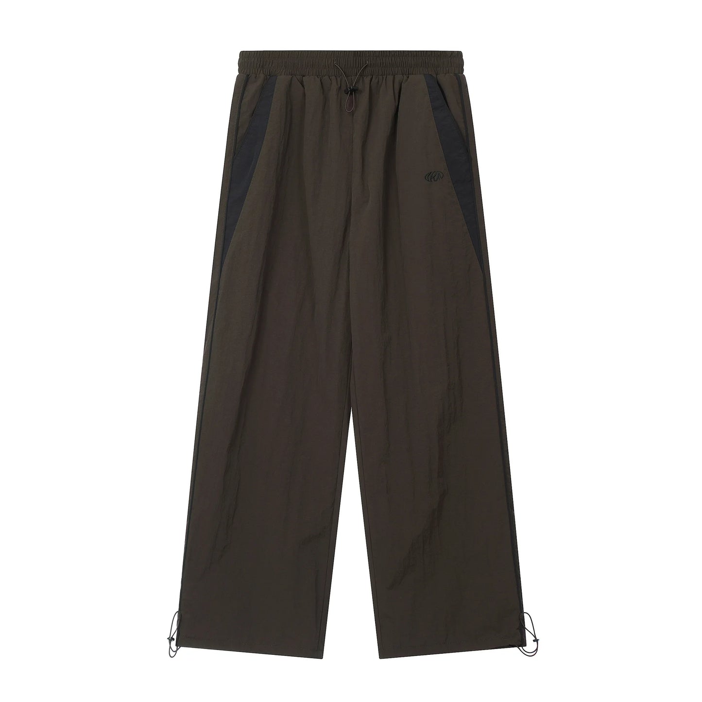 Revena™ “DriftLine” Wide-Leg Track Pants