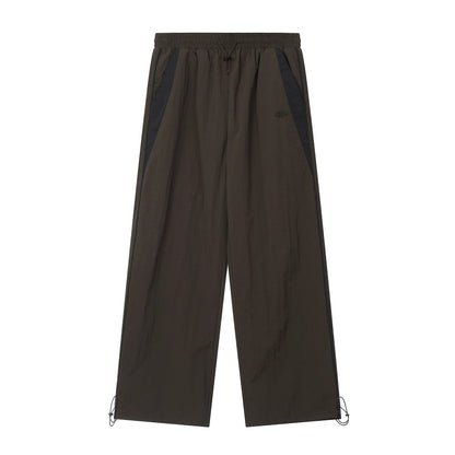 Revena™ “DriftLine” Wide-Leg Track Pants